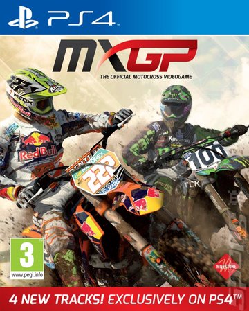 MXGP: The Official Motocross Videogame - PS4 Cover & Box Art