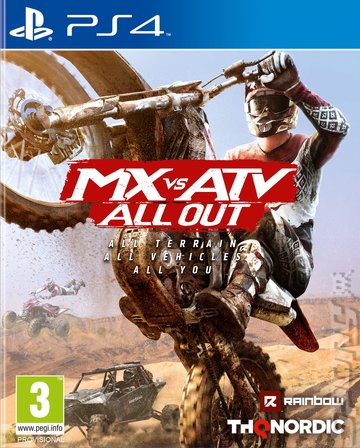MX vs ATV: All Out - PS4 Cover & Box Art