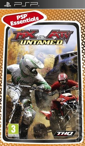 MX Vs. ATV Untamed - PSP Cover & Box Art