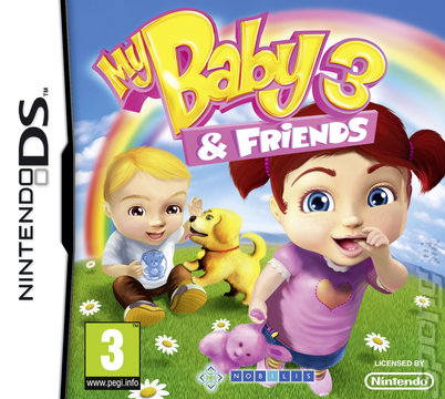 My Baby 3 & Friends - DS/DSi Cover & Box Art