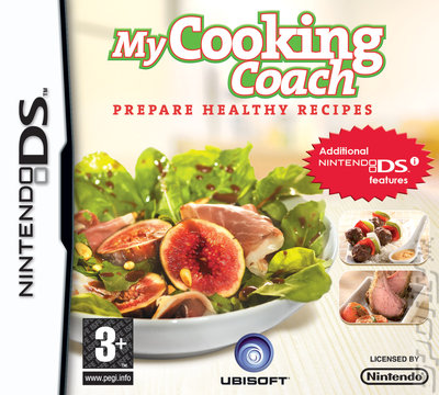 My Cooking Coach: Prepare Healthy Recipes  - DS/DSi Cover & Box Art