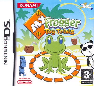 My Frogger Toy Trials - DS/DSi Cover & Box Art