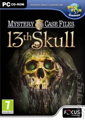 Mystery Case Files: 13th Skull - PC Cover & Box Art