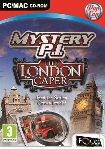 Mystery P.I.: The London Caper - PC Cover & Box Art