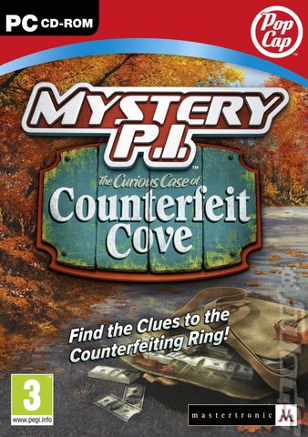 Mystery PI: The Curious Case of Counterfeit Cove - PC Cover & Box Art