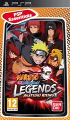 Naruto Shippuden: Legends: Akatsuki Rising - PSP Cover & Box Art