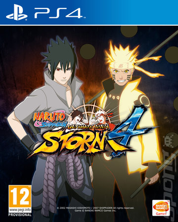 Naruto Shippuden: Ultimate Ninja Storm 4 - PS4 Cover & Box Art