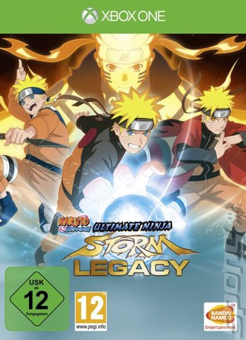Naruto Shippuden: Ultimate Ninja Storm Legacy - Xbox One Cover & Box Art