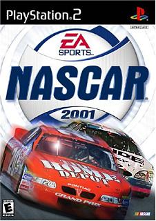 NASCAR 2001 - PS2 Cover & Box Art