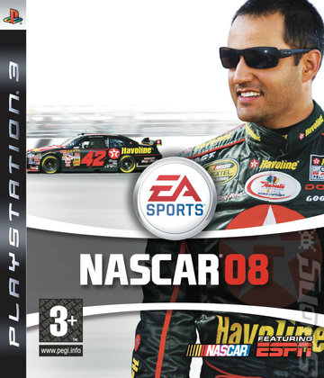NASCAR 2008: Chase for the Cup - PS3 Cover & Box Art