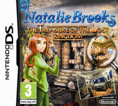 Natalie Brooks: Treasure Of The Lost Kingdom - DS/DSi Cover & Box Art