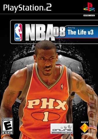NBA 08 - PS2 Cover & Box Art