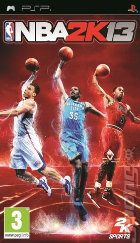 NBA 2K13 - PSP Cover & Box Art