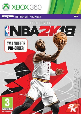 NBA 2K18 - Xbox 360 Cover & Box Art