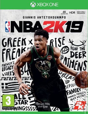 NBA 2K19 - Xbox One Cover & Box Art