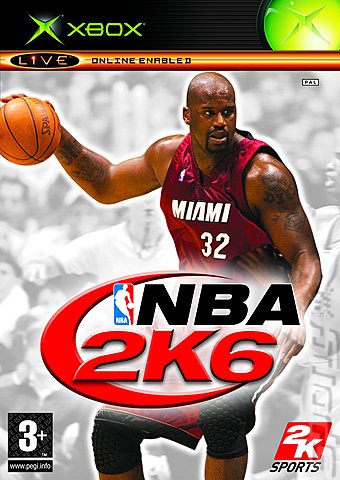 NBA 2K6 - Xbox Cover & Box Art