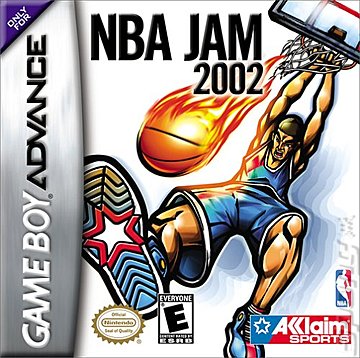 NBA Jam 2002 - GBA Cover & Box Art