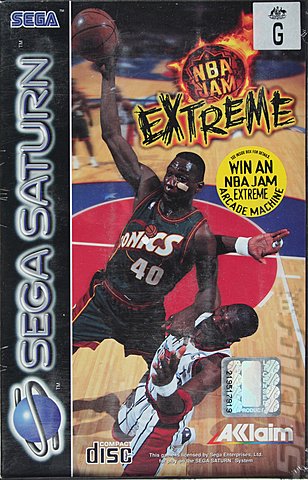 NBA Jam Extreme - Saturn Cover & Box Art
