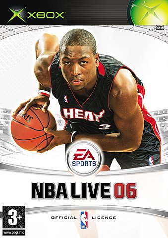 NBA Live 06 - Xbox Cover & Box Art