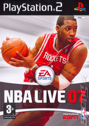 NBA Live 07 - PS2 Cover & Box Art