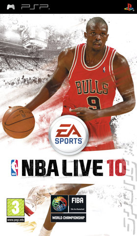 NBA Live 10 - PSP Cover & Box Art