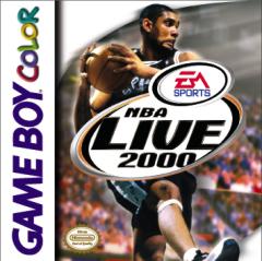 NBA Live 2000 - Game Boy Color Cover & Box Art