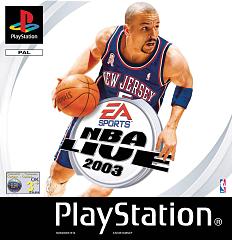 NBA Live 2003 - PlayStation Cover & Box Art