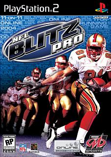 NFL Blitz Pro - PS2 Cover & Box Art