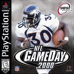 NFL GameDay 2000 - PlayStation Cover & Box Art