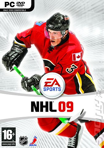 NHL 09 - PC Cover & Box Art