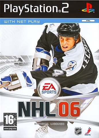 NHL 06 - PS2 Cover & Box Art