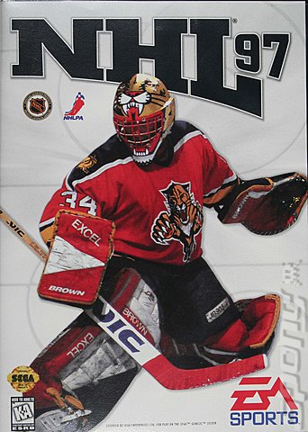NHL 97 - Sega Megadrive Cover & Box Art