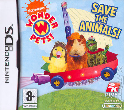 Nickelodeon Wonder Pets! Save the Animals! - DS/DSi Cover & Box Art