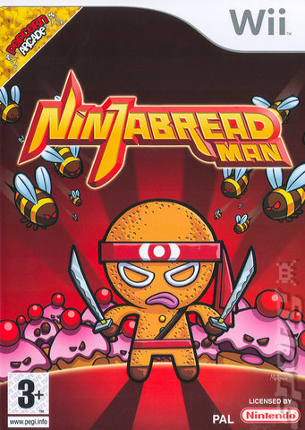 Ninjabread Man - Wii Cover & Box Art