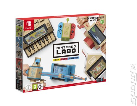 Nintendo Labo Variety Kit: Toy-Con 01 - Switch Cover & Box Art