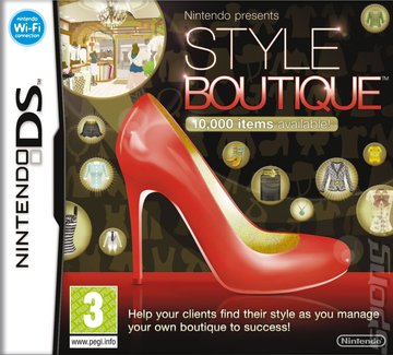 Nintendo Presents: Style Boutique - DS/DSi Cover & Box Art