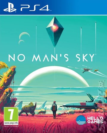 No Man's Sky - PS4 Cover & Box Art