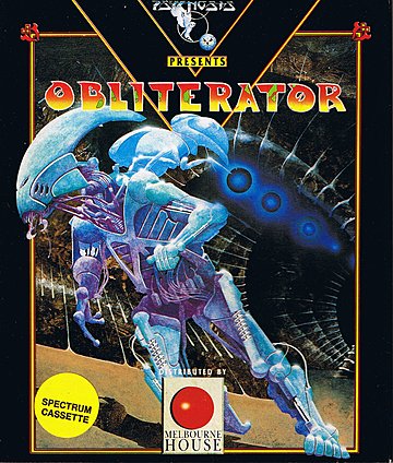 Obliterator - Spectrum 48K Cover & Box Art