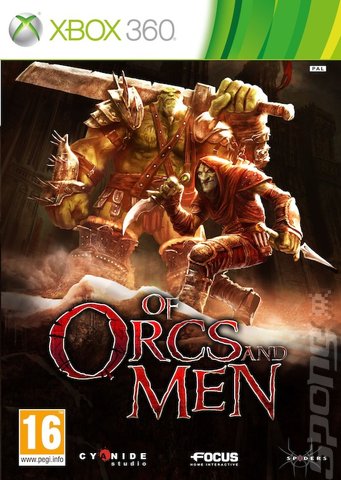 Of Orcs and Men - Xbox 360 Cover & Box Art