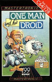 One Man and his Droid - C64 Cover & Box Art