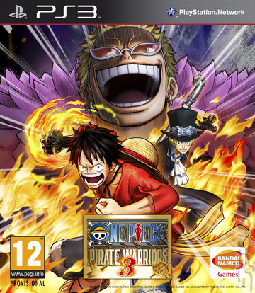 One Piece: Pirate Warriors 3 - PS3 Cover & Box Art