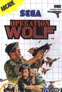 Operation Wolf - Sega Master System Cover & Box Art