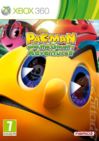 Pac-Man and the Ghostly Adventures - Xbox 360 Cover & Box Art