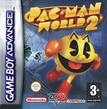 Pac-Man World 2 - GBA Cover & Box Art