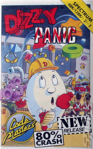 Panic Dizzy - Spectrum 48K Cover & Box Art