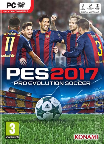 PES 2017 - PC Cover & Box Art