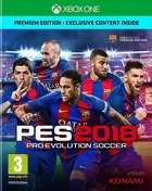 PES 2018: Premium Edition - Xbox One Cover & Box Art