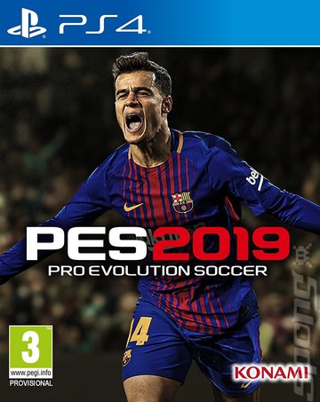 PES 2019 - PS4 Cover & Box Art