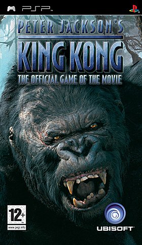 Peter Jackson's King Kong: The Official Game of the Movie - PSP Cover & Box Art