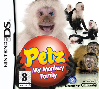 Petz: My Monkey Family - DS/DSi Cover & Box Art